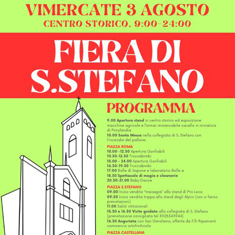 FIERA DI SANTO STEFANO