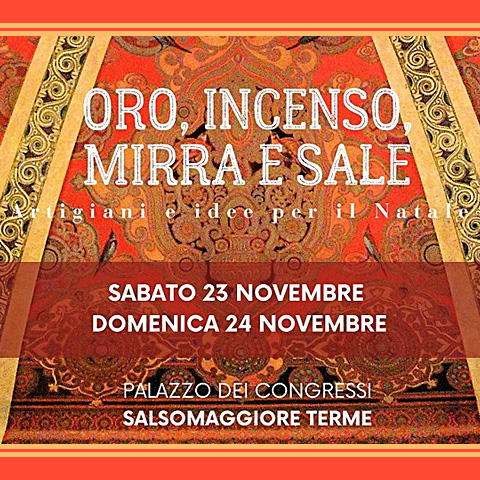 ORO, INCENSO, MIRRA E SALE